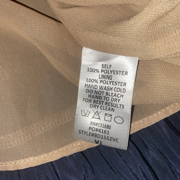 NWT Storia Tiered Rainbow Midi Dress Women’s Size XL New - Picture 7 of 11